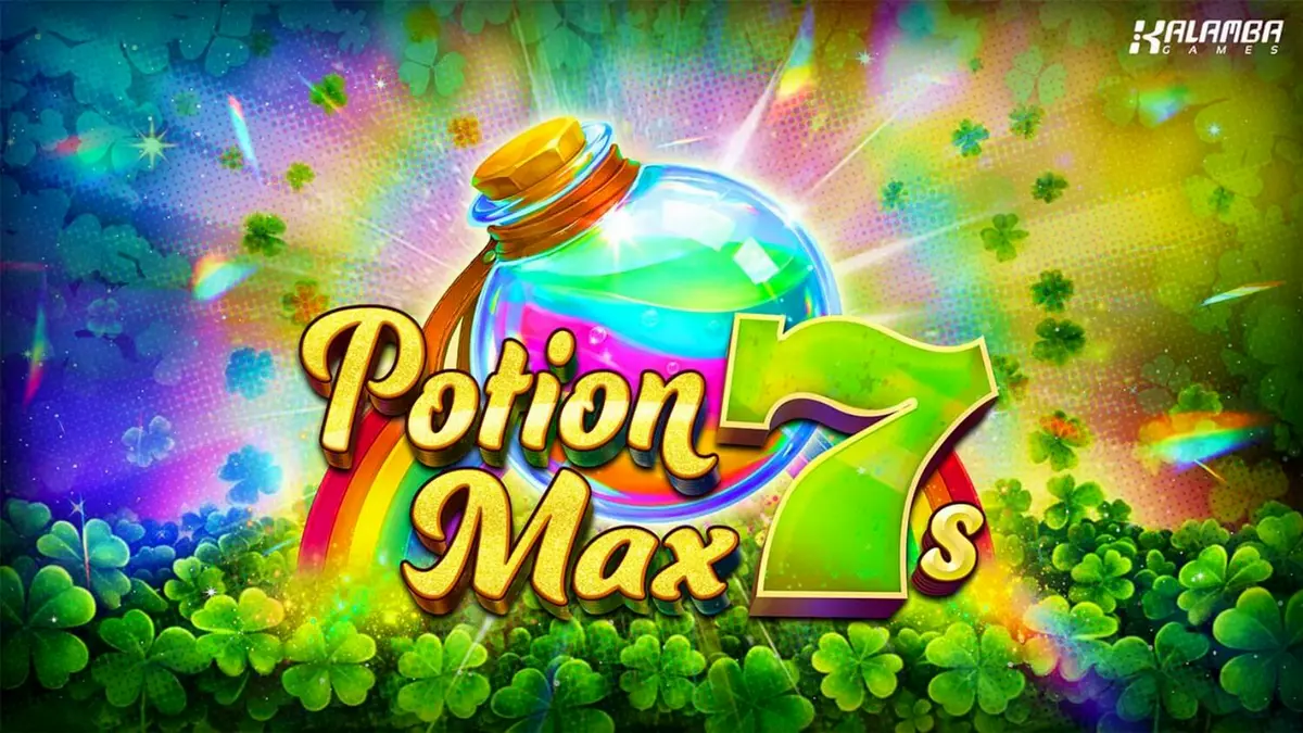 Tampilan visual slot Potion Max 7s dengan tema Irlandia dan simbol klasik