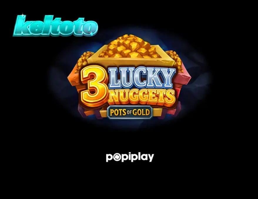 Tampilan antarmuka slot 3 Lucky Nuggets di layar ponsel pintar